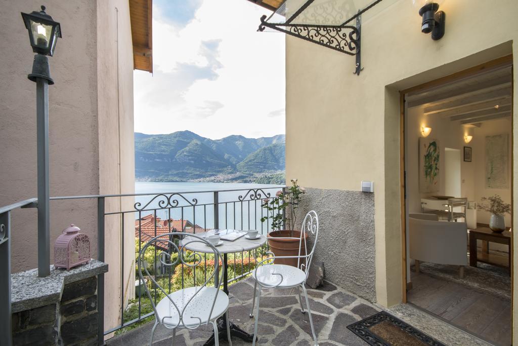 Rustico Vista Lago Lägenhet Lezzeno Exteriör bild